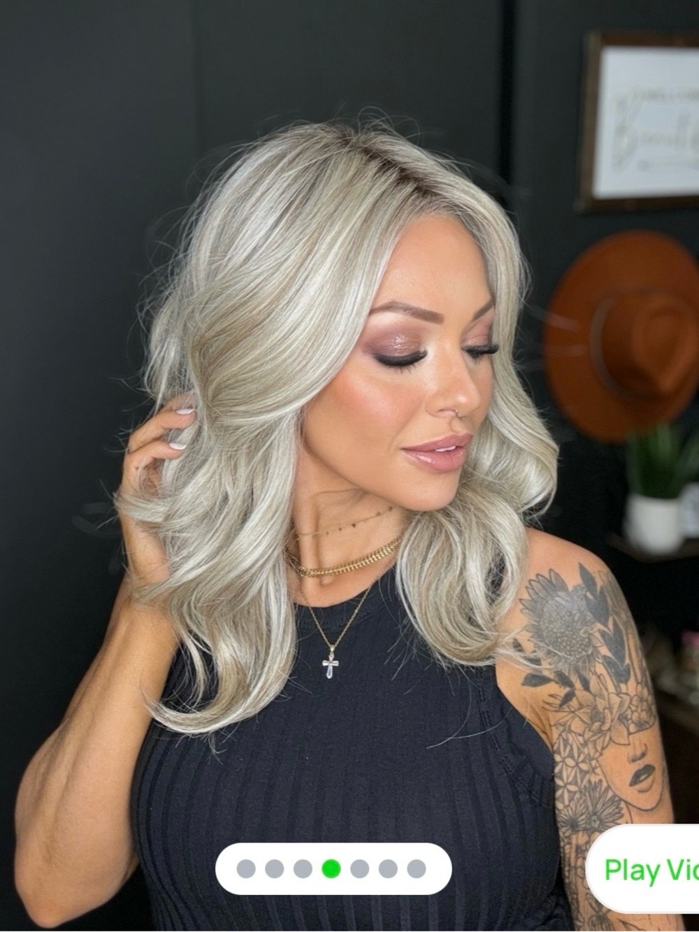Westport Amber Blonde Layered Mid-Length Wig with Face-Framing Layers